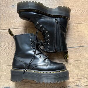 Dr. Martens Black Jadon Platform Boots